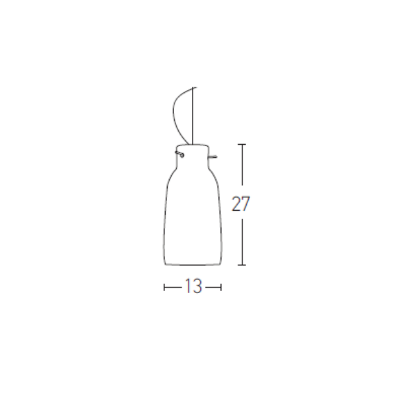 Пендел ZAMBELIS 1665 PENDANT 1L CLAY 1xE27 | Osvetlenieto.bg