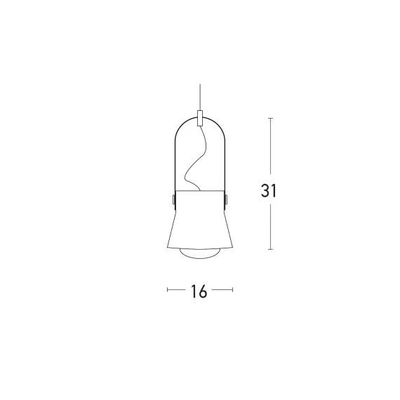 Пендел ZAMBELIS 18192 PENDANT 1L BLACK-WOOD 1xE27 | Osvetlenieto.bg