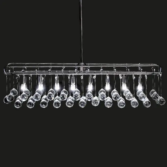 Полилей PATRICIA W16213TR Aca Lighting 8xG9 | Osvetlenieto.bg