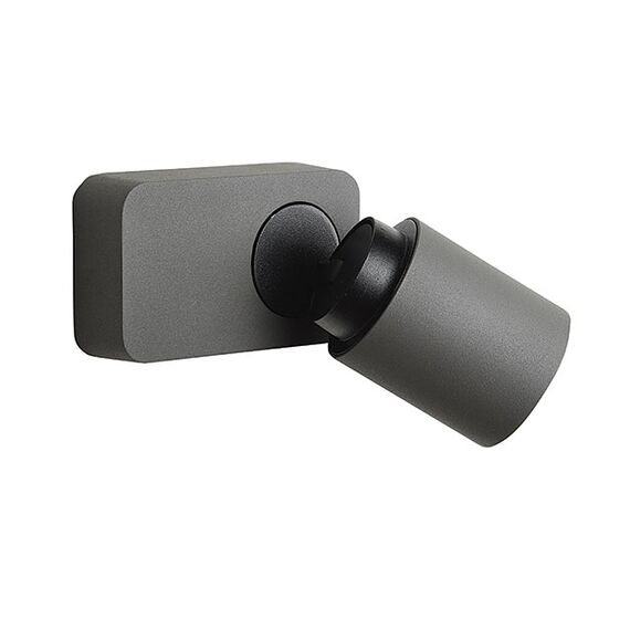 Спот ZAMBELIS 16185 SPOT 1L METAL DARK GREY 1xGU10 | Osvetlenieto.bg