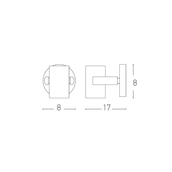 Спот ZAMBELIS 16189 SPOT 1L METAL BLACK CHROME 1xGU10 | Osvetlenieto.bg