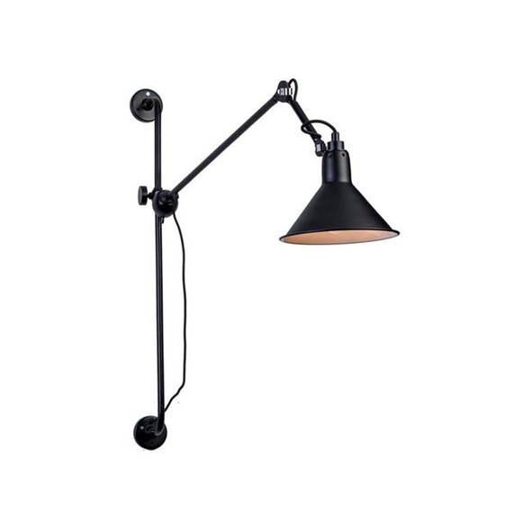 Аплик ZAMBELIS 19218 SCONCE 1L STEEL BLACK 1xE27 | Osvetlenieto.bg