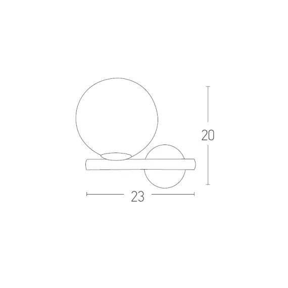 Аплик ZAMBELIS 1996 SCONCE GOLD 1xE14 | Osvetlenieto.bg