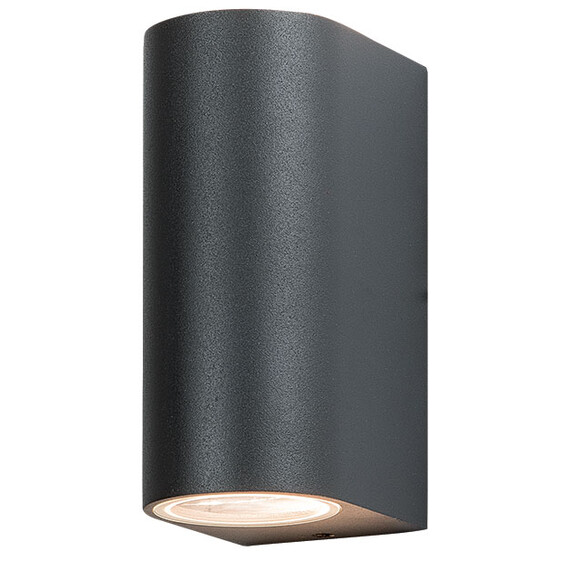 Фасаден аплик ZAMBELIS E122 OUTDOOR SCONCE 2xGU10 | Osvetlenieto.bg