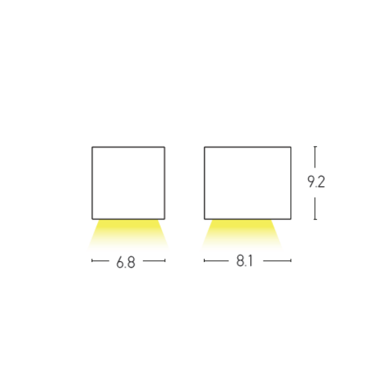 Фасаден аплик ZAMBELIS E123 OUTDOOR SCONCE ALUMINIUM GLASS DIFFUSER GRAPHITE 1xGU10 | Osvetlenieto.bg