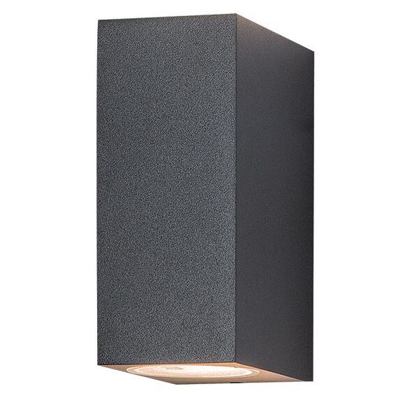 Фасаден аплик ZAMBELIS E124 OUTDOOR SCONCE 2xGU10 | Osvetlenieto.bg