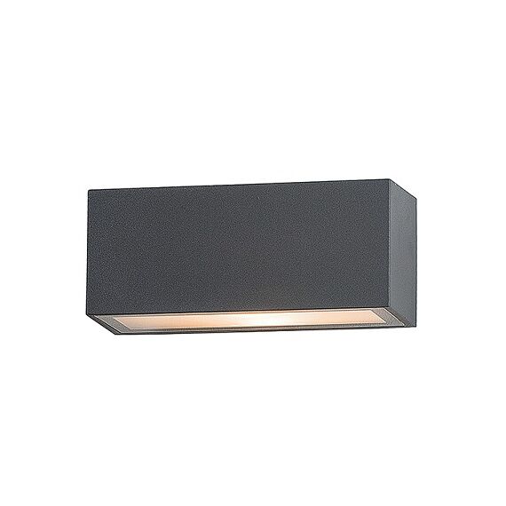 Фасаден аплик ZAMBELIS E146 OUTDOOR SCONCE GRAPHITE IP44 1XE27 | Osvetlenieto.bg