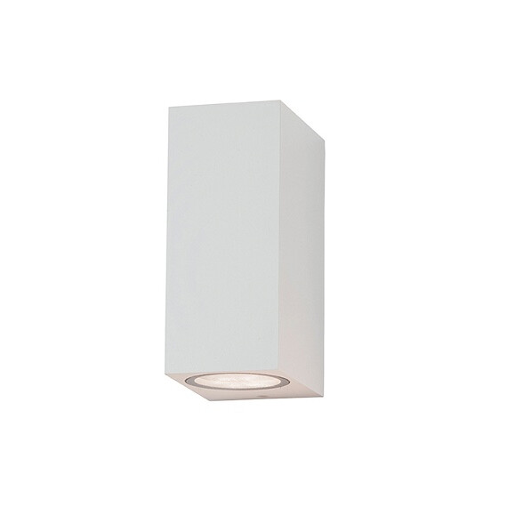 Фасаден аплик ZAMBELIS E151 OUTDOOR SCONCE WHITE IP44 2XGU10 2XGU10 | Osvetlenieto.bg