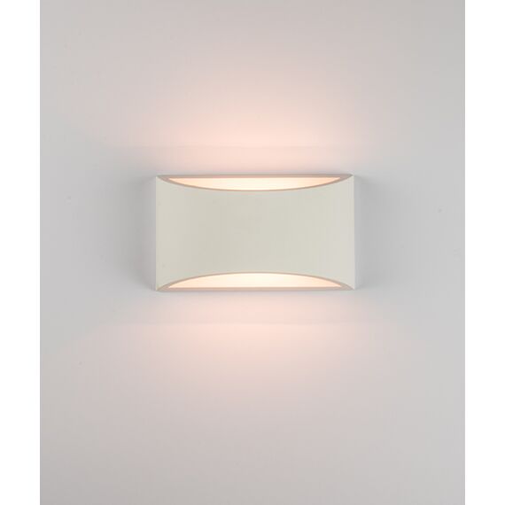 Гипсов аплик ZAMBELIS 180025 WALL LIGHT GYPSUM 1xG9 | Osvetlenieto.bg