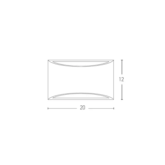 Гипсов аплик ZAMBELIS 180025 WALL LIGHT GYPSUM 1xG9 | Osvetlenieto.bg