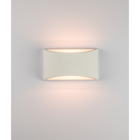 Гипсов аплик ZAMBELIS 180025 WALL LIGHT GYPSUM 1xG9 | Osvetlenieto.bg