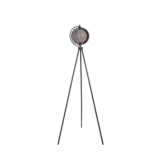 Лампион ZAMBELIS 2038 FLOOR LIGHT IRON&ACRYLIC BLACK 1xE27 | Osvetlenieto.bg