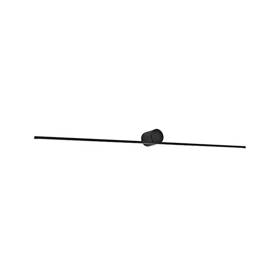 LED Аплик за баня ZAMBELIS 20146 WALL LAMP DOWNWARD ALUMINIUM BLACK 10W 3000K IP44 | Osvetlenieto.bg