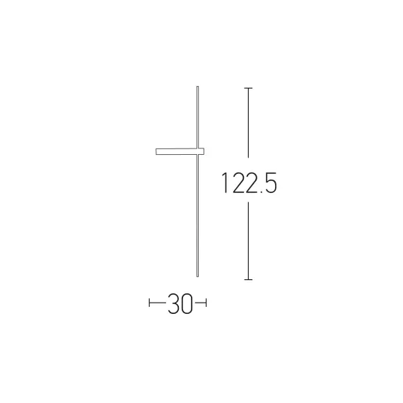 LED Аплик ZAMBELIS 19117 SCONCE BLACK 12W 3000K | Osvetlenieto.bg