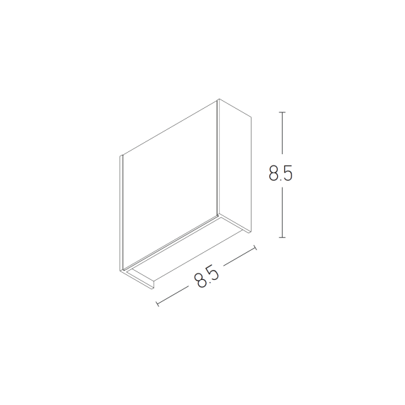 LED Аплик ZAMBELIS 1922 SCONCE WHITE BLACK 3W 3000K | Osvetlenieto.bg
