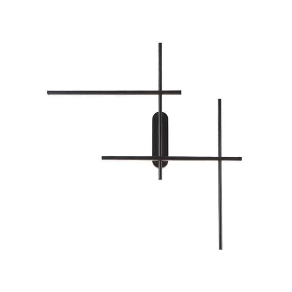 LED Аплик ZAMBELIS 1946 WALL LAMP BLACK 36W 3000K | Osvetlenieto.bg
