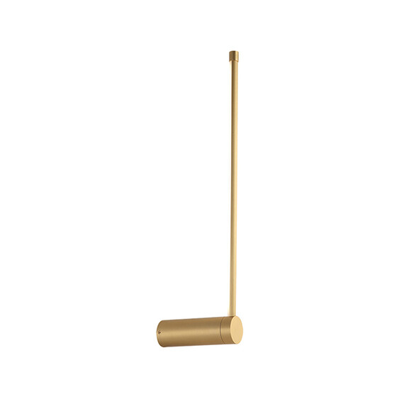 LED Аплик ZAMBELIS 20115 WALL LAMP ALUMINIUM & PC GOLD 12W 3000K | Osvetlenieto.bg