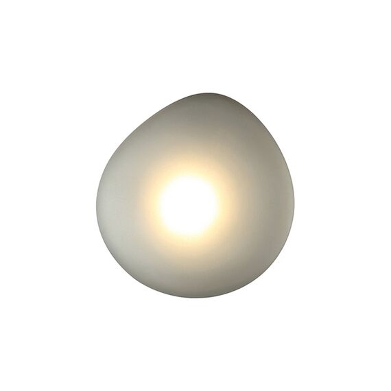 LED Аплик ZAMBELIS 20138 WALL LAMP GLASS & IRON SMOKY GREY 5W 3000K | Osvetlenieto.bg