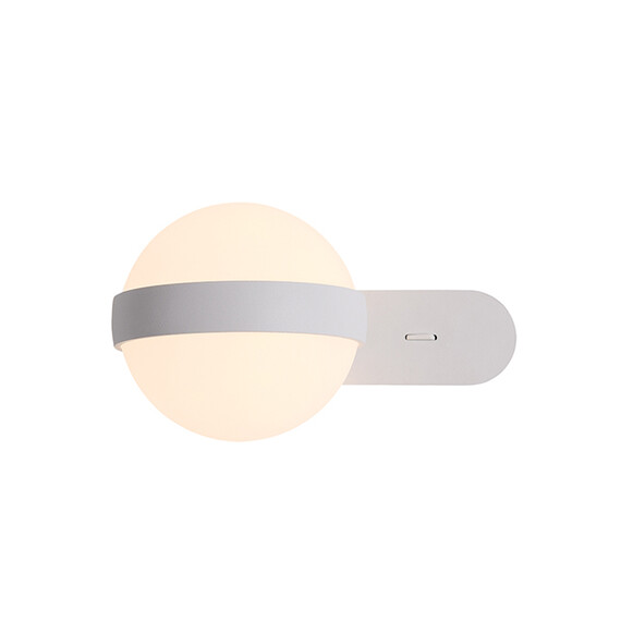 LED Аплик ZAMBELIS 20167 WALL LAMP PLASTIC & METAL WHITE 6W 3000K | Osvetlenieto.bg