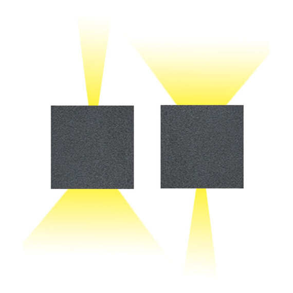 LED Фасаден аплик ZAMBELIS E109 OUTDOOR SCONCE 3W 3000K | Osvetlenieto.bg