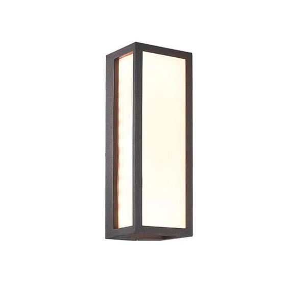 LED Фасаден аплик ZAMBELIS E202 OUTDOOR SCONCE GRAPHITE 9W 3000K | Osvetlenieto.bg