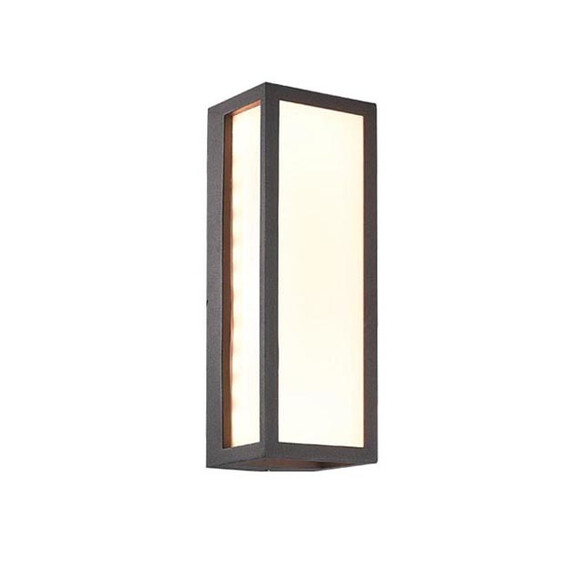 LED Фасаден аплик ZAMBELIS E202 OUTDOOR SCONCE GRAPHITE 9W 3000K | Osvetlenieto.bg