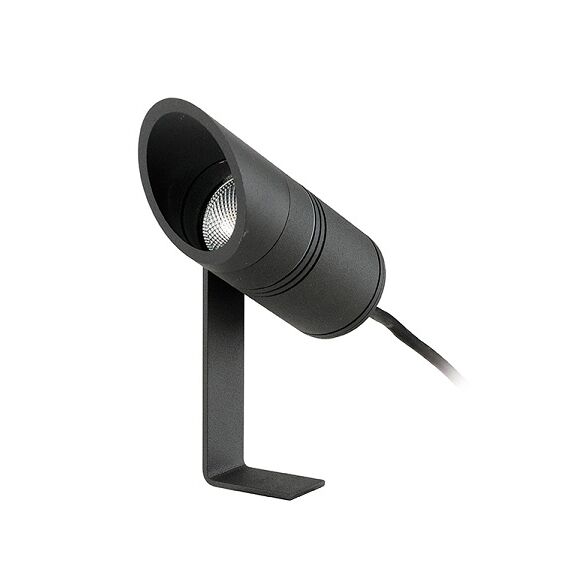LED Градински прожектор ZAMBELIS E152 SPIKE LIGHT GRAPHITE IP65 7W 3000K | Osvetlenieto.bg