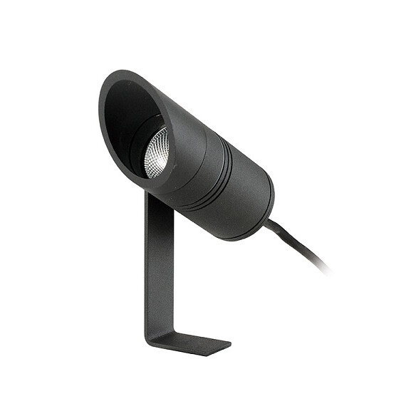 LED Градински прожектор ZAMBELIS E152 SPIKE LIGHT GRAPHITE IP65 7W 3000K | Osvetlenieto.bg
