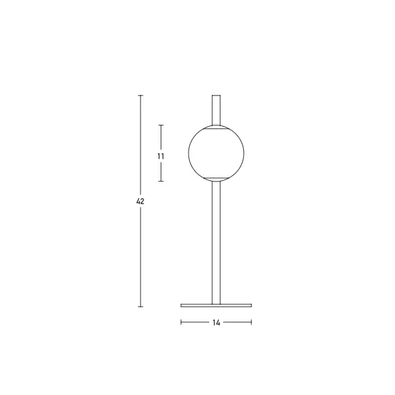 LED Настолна лампа ZAMBELIS 20134 TABLE LIGHT GLASS &METAL WHITE-BLACK 6W 3000K | Osvetlenieto.bg