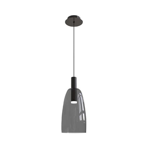 LED Пендел ZAMBELIS 1965 PENDANT LIGHT GLASS SMOKE GRAY 5W 3000K | Osvetlenieto.bg