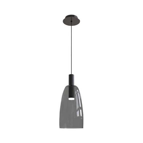 LED Пендел ZAMBELIS 1965 PENDANT LIGHT GLASS SMOKE GRAY 5W 3000K | Osvetlenieto.bg