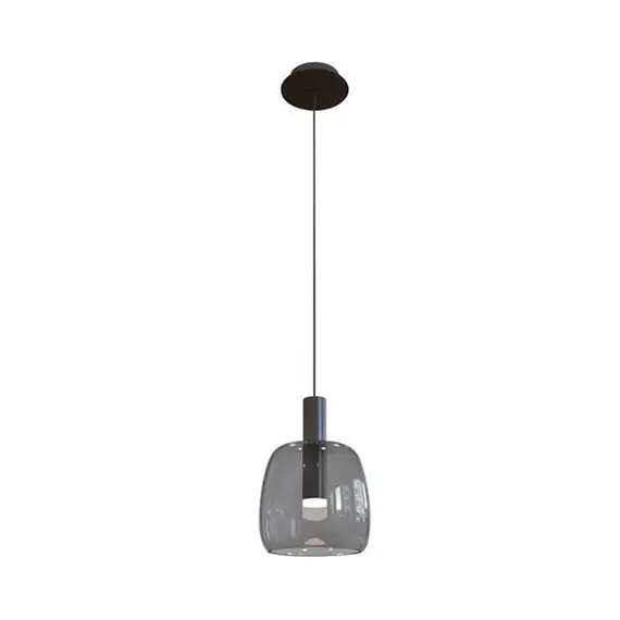 LED Пендел ZAMBELIS 1967 PENDANT LIGHT GLASS SMOKE GRAY 5W 3000K | Osvetlenieto.bg