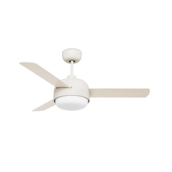 LED Плафон ZAMBELIS 19132 PENDANT FAN WHITE WOOD LED 18W 3000K-6000K | Osvetlenieto.bg