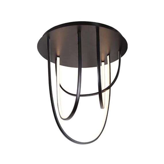 LED Плафон ZAMBELIS 1951 CEILING LIGHT BLACK 80W 3000K | Osvetlenieto.bg
