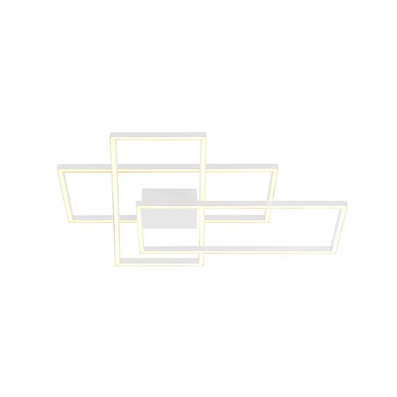LED Плафон ZAMBELIS 2021 CEILING LIGHT ALUMINIUM&ACRYLIC SANDYWHITE 55W 3000K | Osvetlenieto.bg