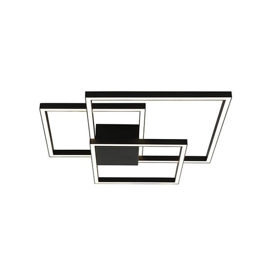 LED Плафон ZAMBELIS 2023 CEILING LIGHT ALUMINIUM&ACRYLIC SANDY BLACK 42W 3000K | Osvetlenieto.bg
