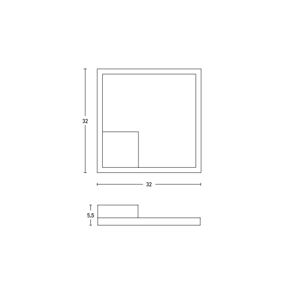 LED Плафон ZAMBELIS 2030 SCONCE LIGHT 12W 3000K | Osvetlenieto.bg