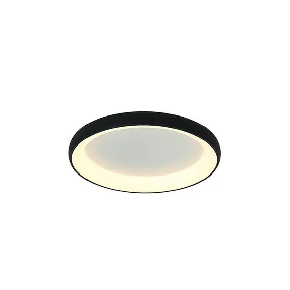 LED Плафон ZAMBELIS 2040 CEILING LIGHT ALUMINIUM & ACRYLIC  SANDY BLACK 30W 3000K | Osvetlenieto.bg