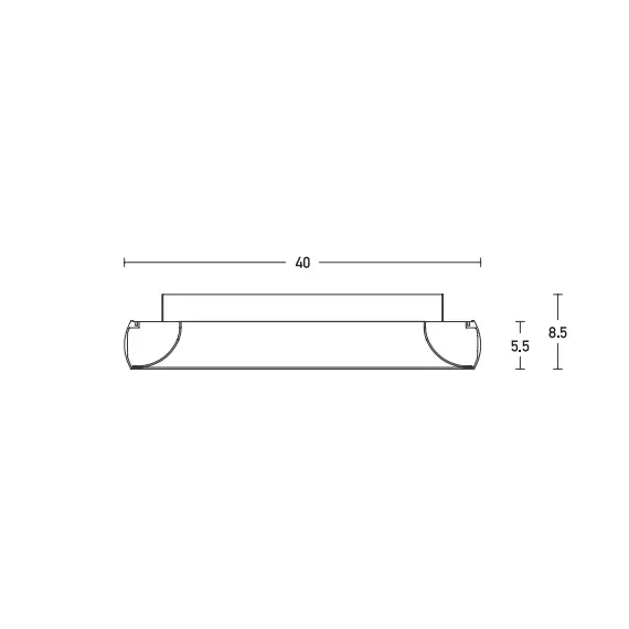 LED Плафон ZAMBELIS 2041 CEILING LIGHT 30W 3000K ALUMINIUM & ACRYLIC SANDY WHITE 30W 3000K | Osvetlenieto.bg