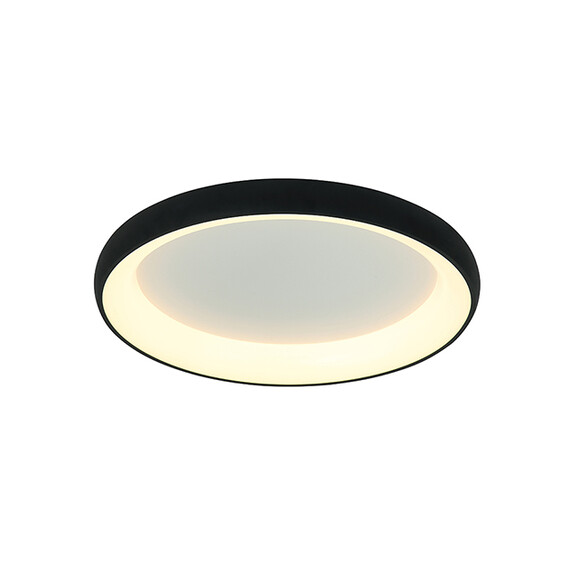 LED Плафон ZAMBELIS 2056 CEILING LIGHT ALUMINIUM & ACRYLIC SANDY BLACK 60W 3000K | Osvetlenieto.bg