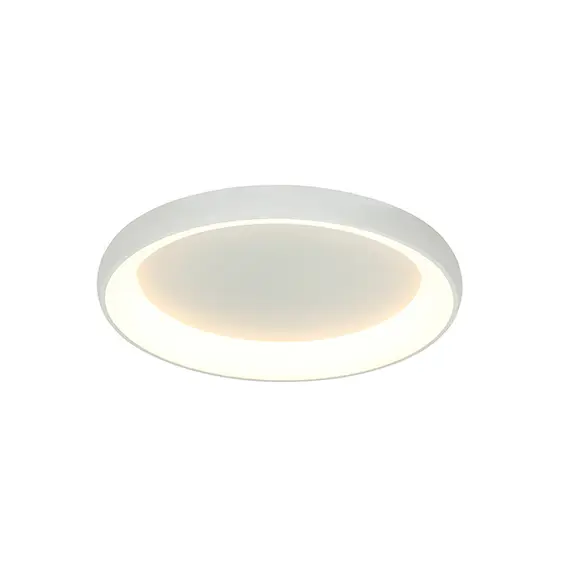 LED Плафон ZAMBELIS 2057 CEILING LIGHT ALUMINIUM & ACRYLIC SANDY WHITE 60W 3000K | Osvetlenieto.bg