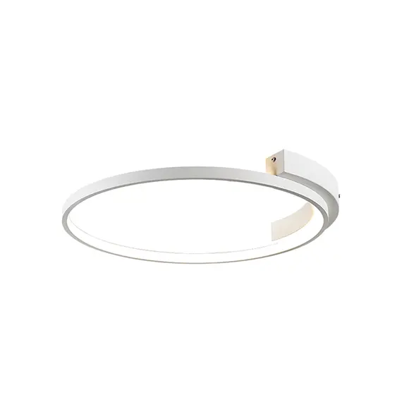 LED Плафон ZAMBELIS 2077 CEILING LIGHT ALUMINUM&SILICON SANDY WHITE 31W 3000K | Osvetlenieto.bg