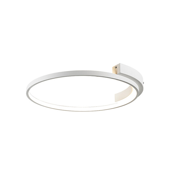 LED Плафон ZAMBELIS 2077 CEILING LIGHT ALUMINUM&SILICON SANDY WHITE 31W 3000K | Osvetlenieto.bg
