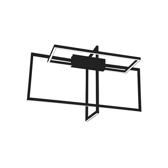 LED Плафон ZAMBELIS Dimmable Triac 2079 BLACK 60W 3000K | Osvetlenieto.bg