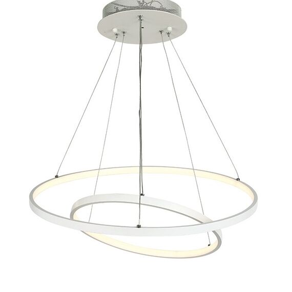 LED Полилей ZAMBELIS 180032 PENDANT LIGHT WHITE 75W 3000K | Osvetlenieto.bg
