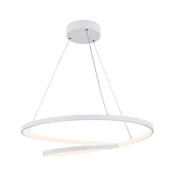 LED Полилей ZAMBELIS 180055 PENDANT LIGHT WHITE 55W 3000K | Osvetlenieto.bg