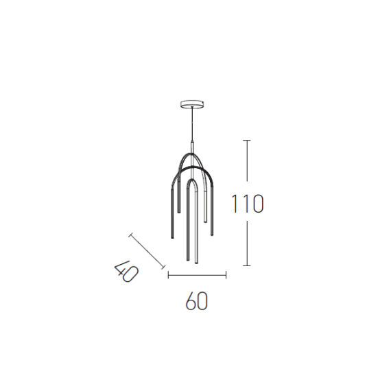 LED Полилей ZAMBELIS 1932 PENDANT LIGHT BLACK 80W 3000K | Osvetlenieto.bg LED Полилей ZAMBELIS 1932 PENDANT LIGHT BLACK 80W 3000K | Osvetlenieto.bg