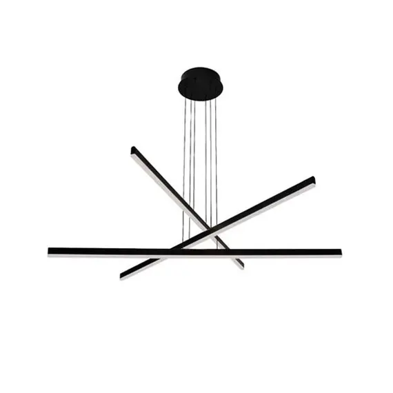 LED Полилей ZAMBELIS 1947 PENDANT LIGHT BLACK 48W 3000K | Osvetlenieto.bg