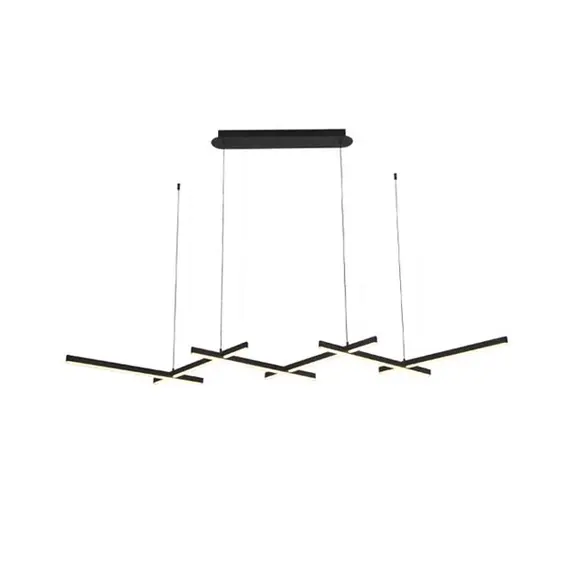 LED Полилей ZAMBELIS 1948 PENDANT LIGHT BLACK 85W 3000K | Osvetlenieto.bg