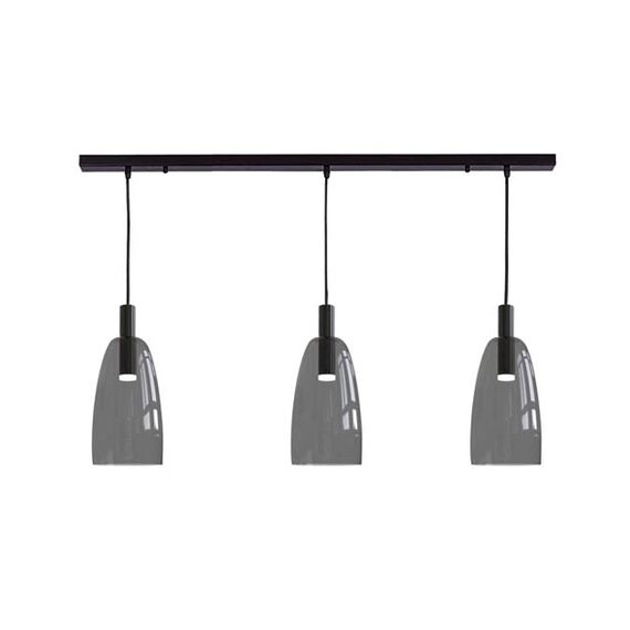 LED Полилей ZAMBELIS 1970 PENDANT LIGHT BLACK 3x5W 3000K | Osvetlenieto.bg